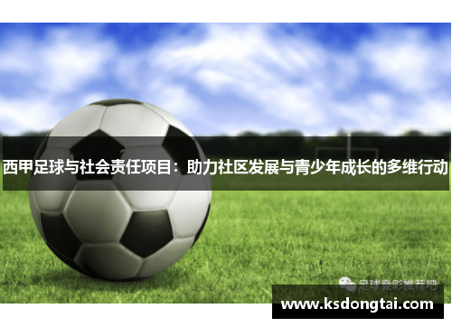 西甲足球与社会责任项目：助力社区发展与青少年成长的多维行动